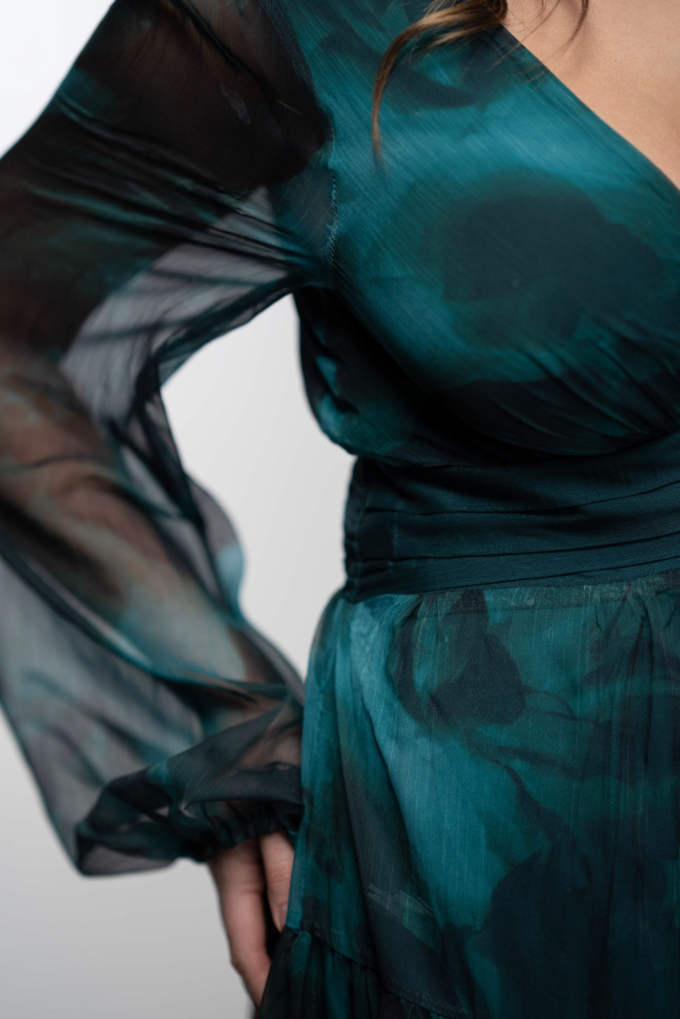 Emerald Sheer Maxi