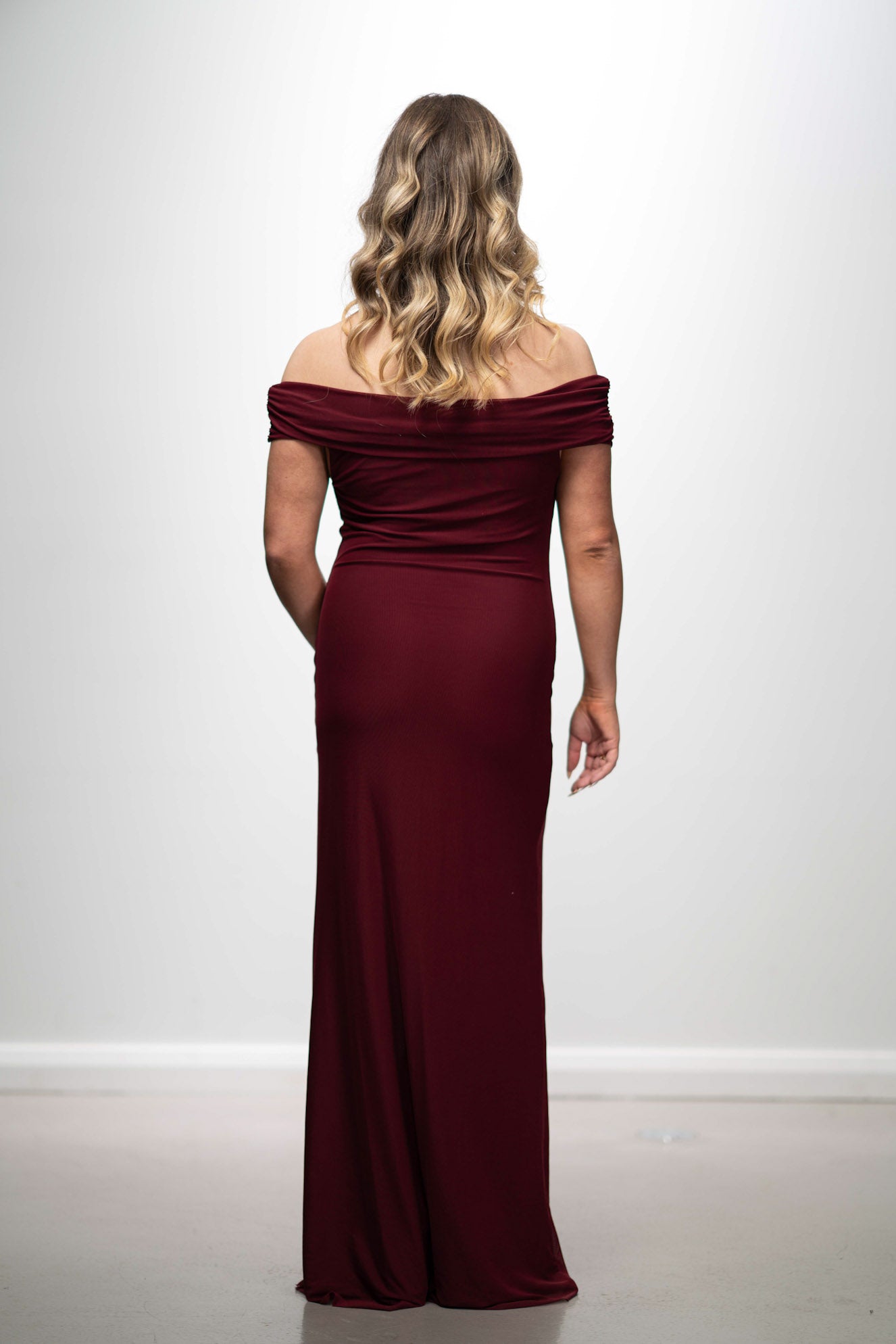 Maroon Gown