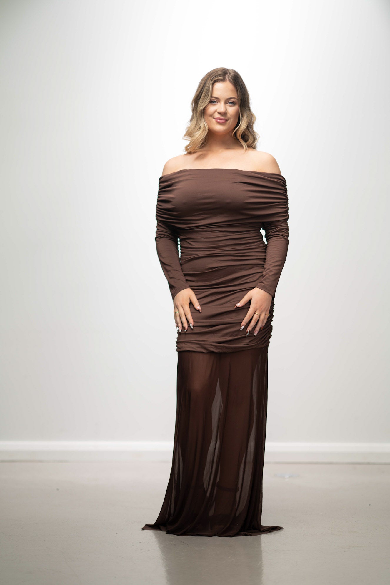 Lexi Chocolate Gown