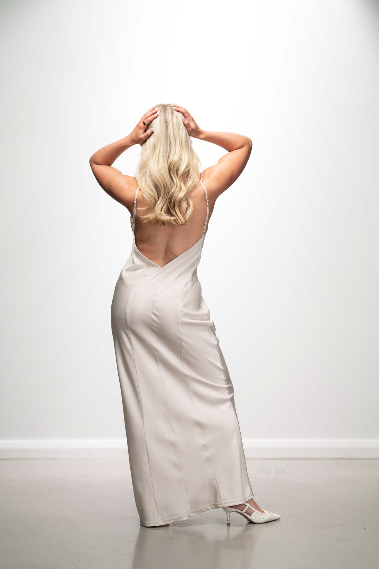 BAILY SATIN MAXI DRESS