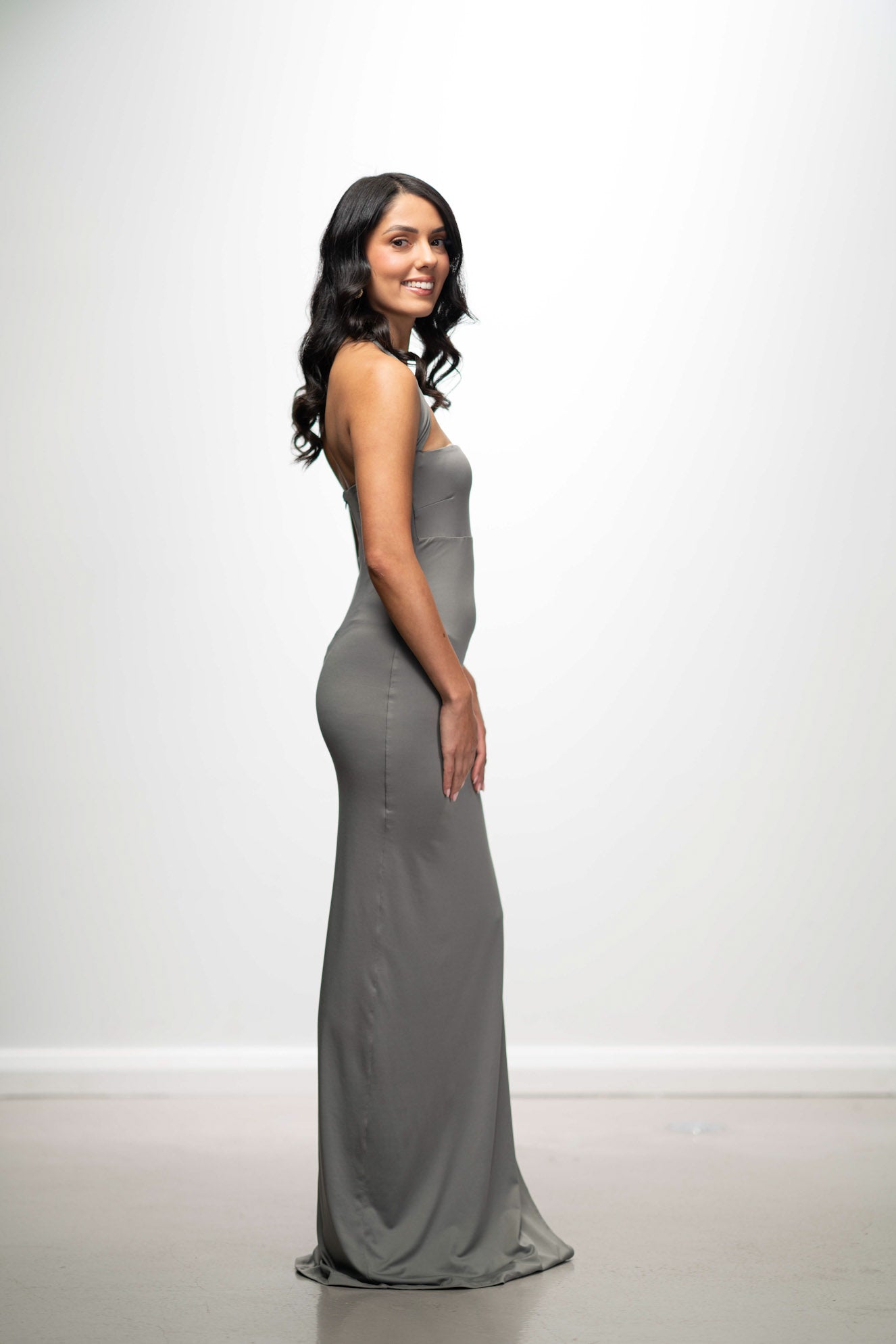 Zachary Grey Gown