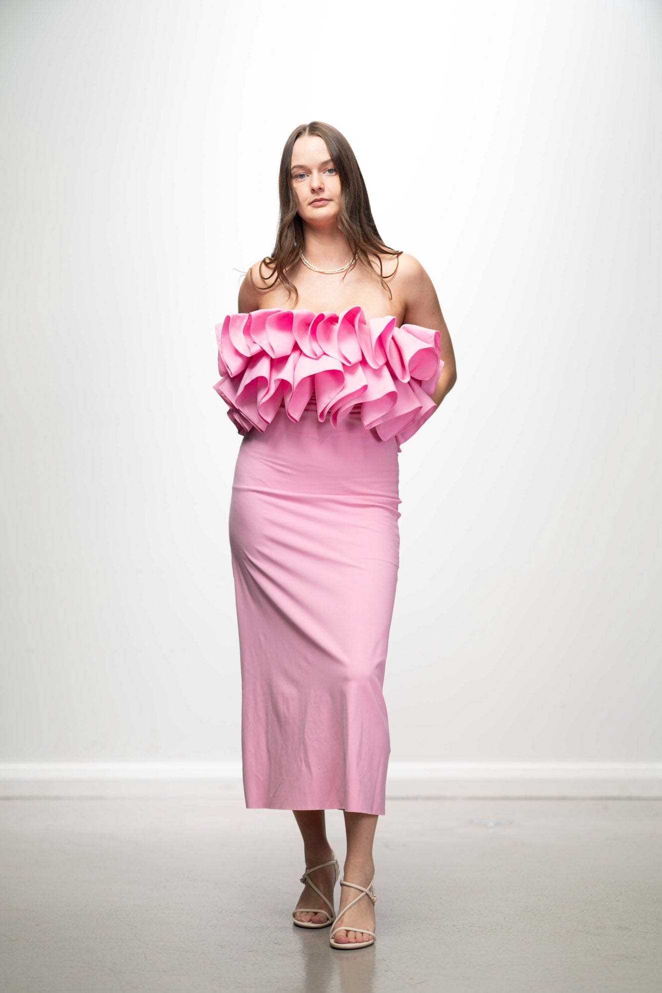 Italy Frill Maxi