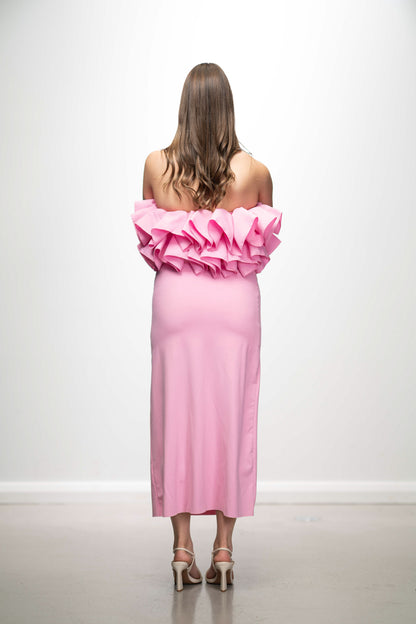Italy Frill Maxi