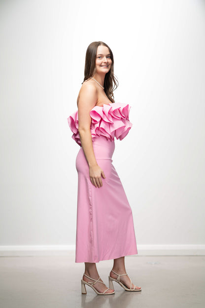 Italy Frill Maxi