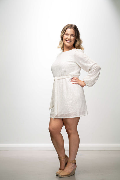 Pip Bridal Long Sleeve Mini