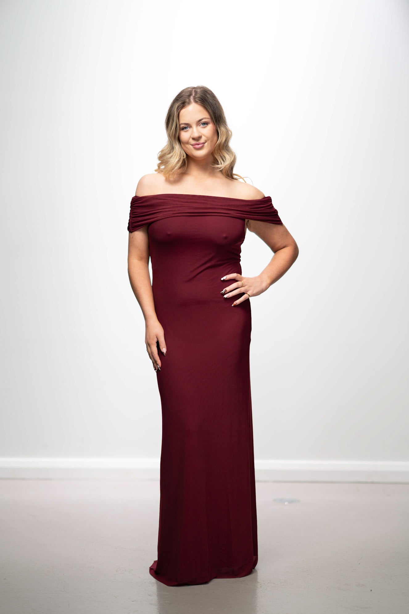 Maroon Gown