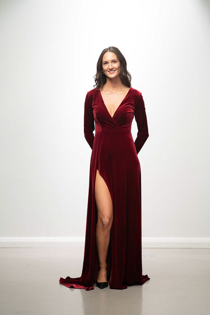 FONTAINE VELVET GOWN