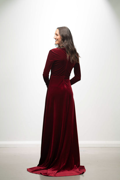 FONTAINE VELVET GOWN