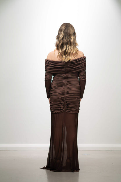 Lexi Chocolate Gown