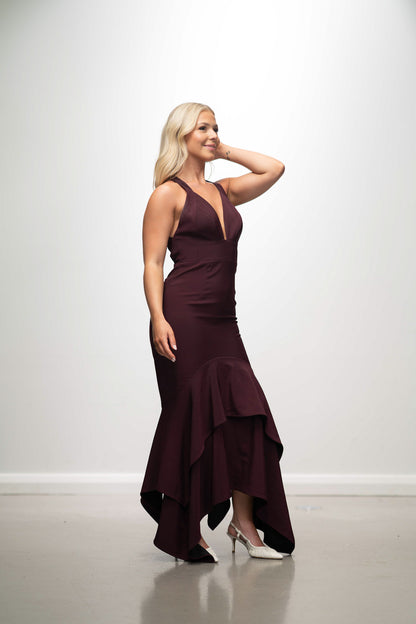 Flamenco Plum Maxi