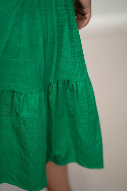 Emerald Midi Dress