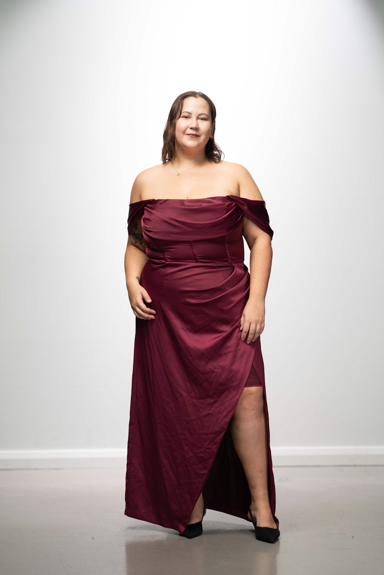 Forbidden Love Mulberry Maxi Dress