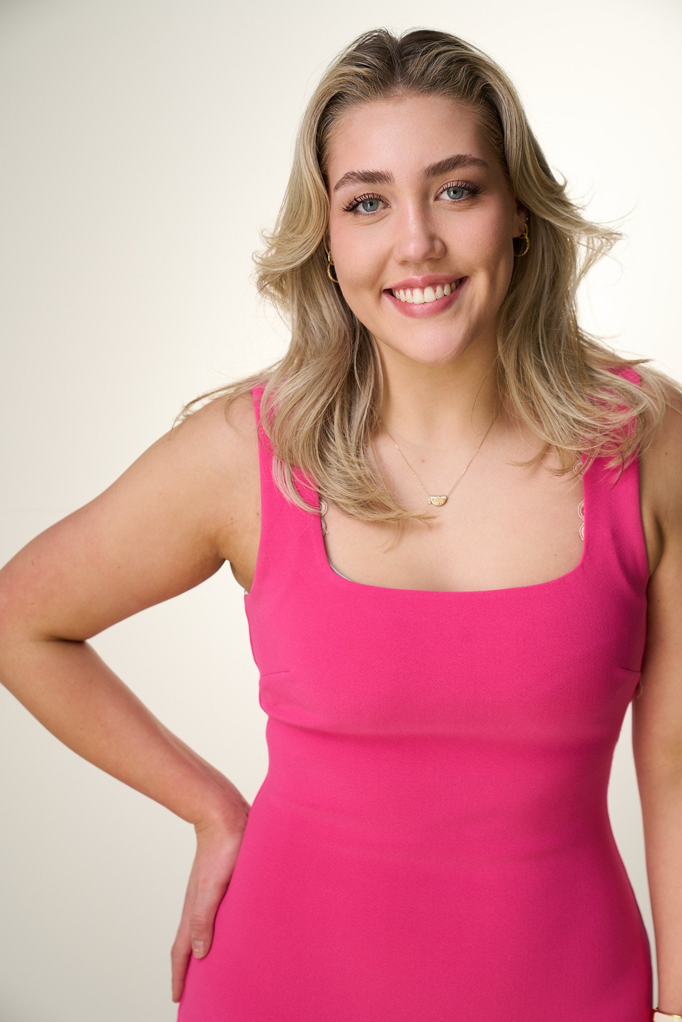 CARNATION PINK MIDI DRESS