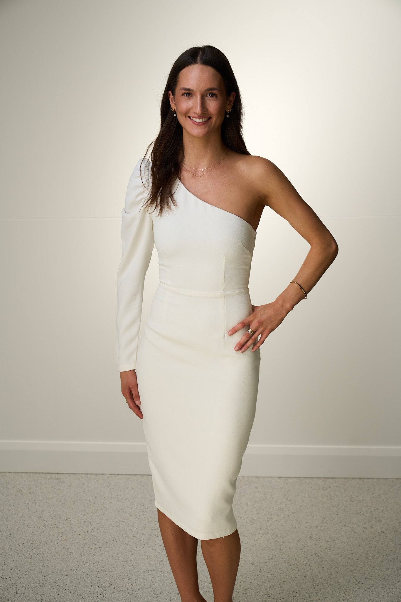 JOLIE ONE SHOULDER DRESS