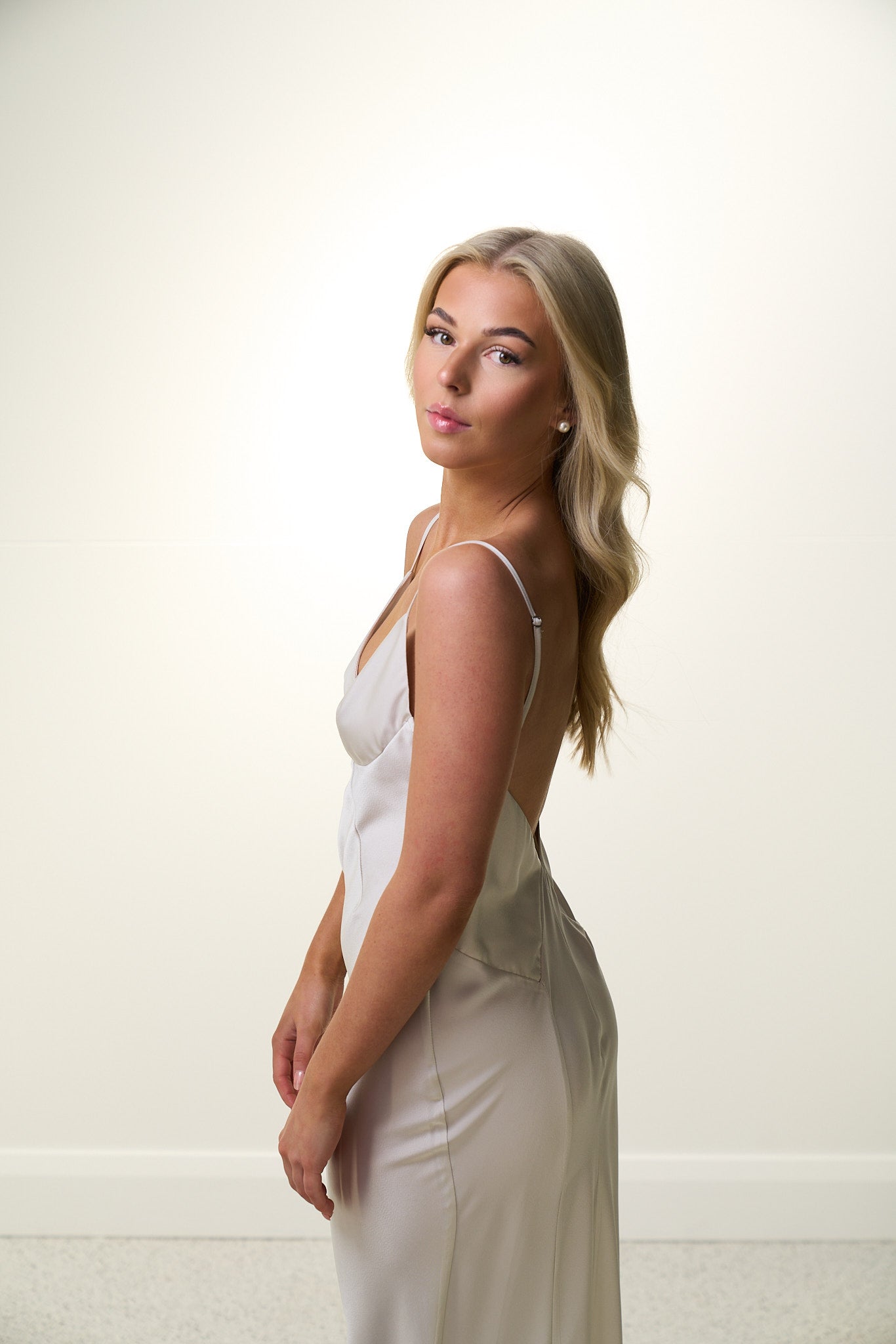 BAILY SATIN MAXI DRESS