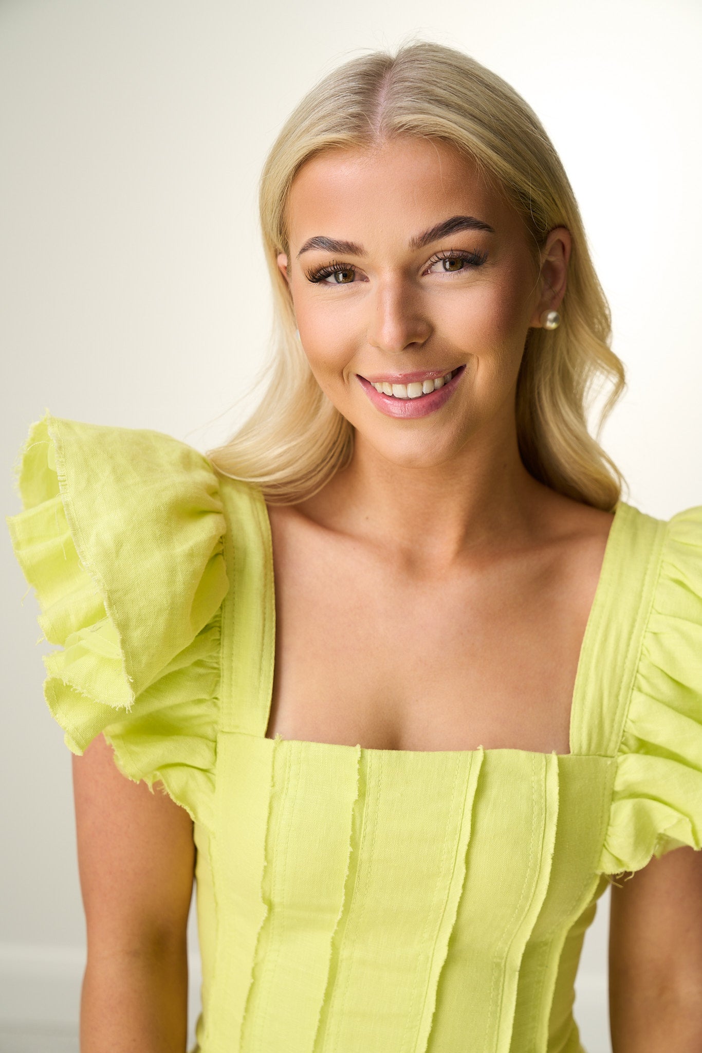 BREATHLESS FRILL SLEEVE MINI