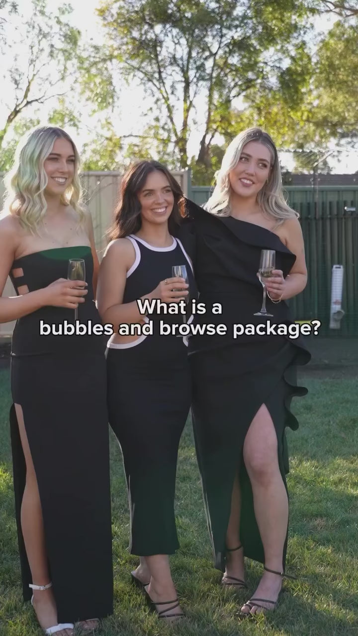 BUBBLES & BROWSE (60 minutes)