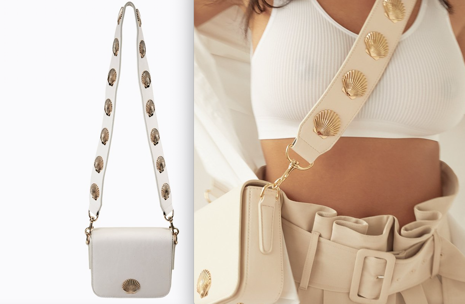SOUTH BEACH SHELL SHOULDER BAG