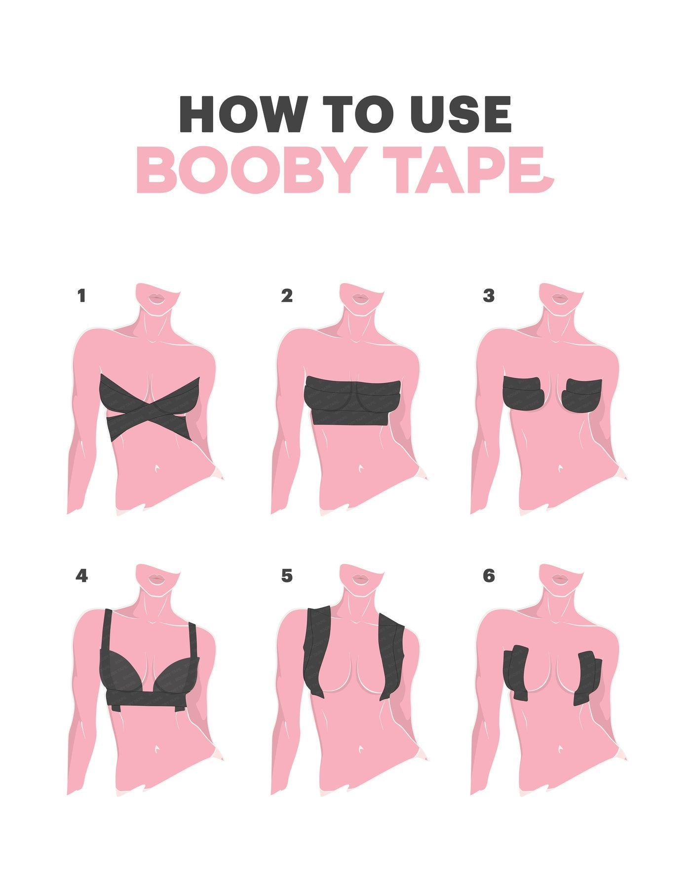 BOOBY TAPE BLACK